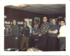 Me in Middle,Marty Martin behind me,Tsgt Pauley to my right & Ssgt Smith next  ,others unknown.gif (118111 bytes)