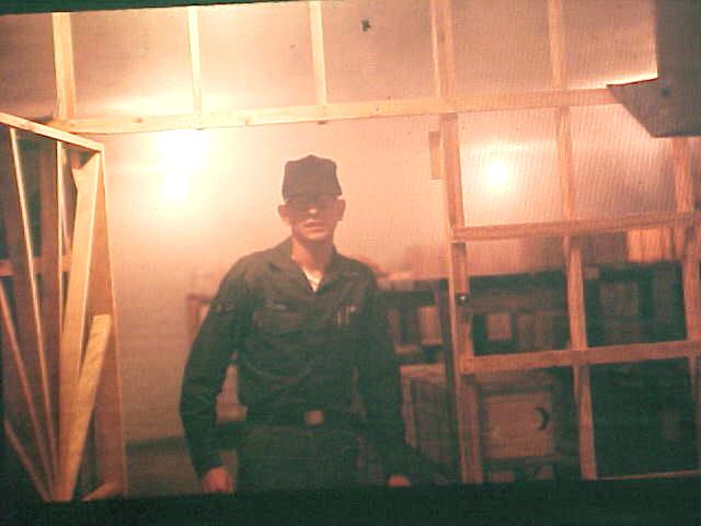 Unknown Airman in freezer of Dinnin Hall